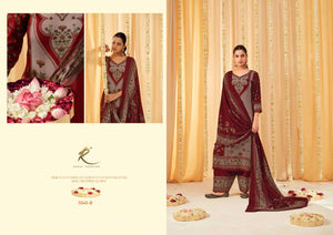 Rakhi Fashion Winter E Riwaaz Pure Premium Pashmina Dress Material