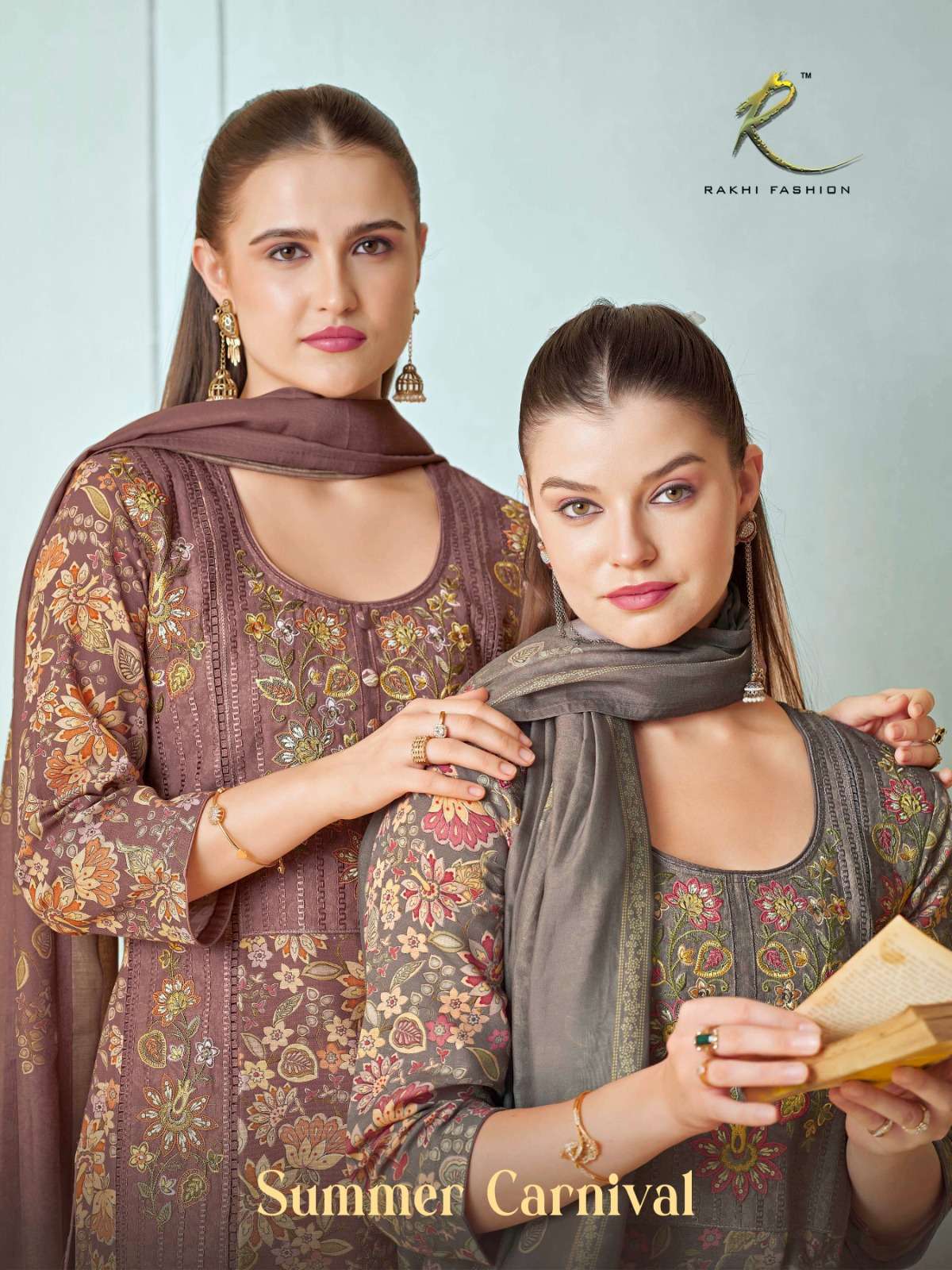 Rakhi Fashion Summer Carnival 73426 Linen Dress Material