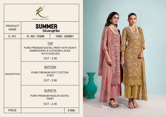 Rakhi Summer Shangrila - Amrah Wholesale