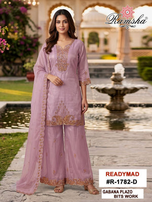 Ramsha R 1782 A To D Gabana Embroidered Salwar Kameez Collection