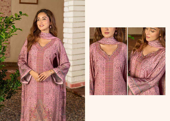 Ramtex Meherbaan Modal Twill Pashmina Digital Printed Suit - Amrah Wholesale