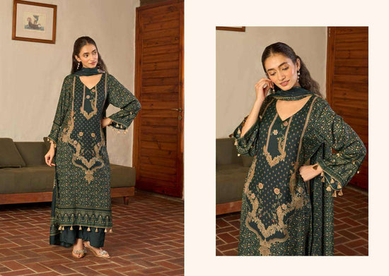 Ramtex Meherbaan Modal Twill Pashmina Digital Printed Suit