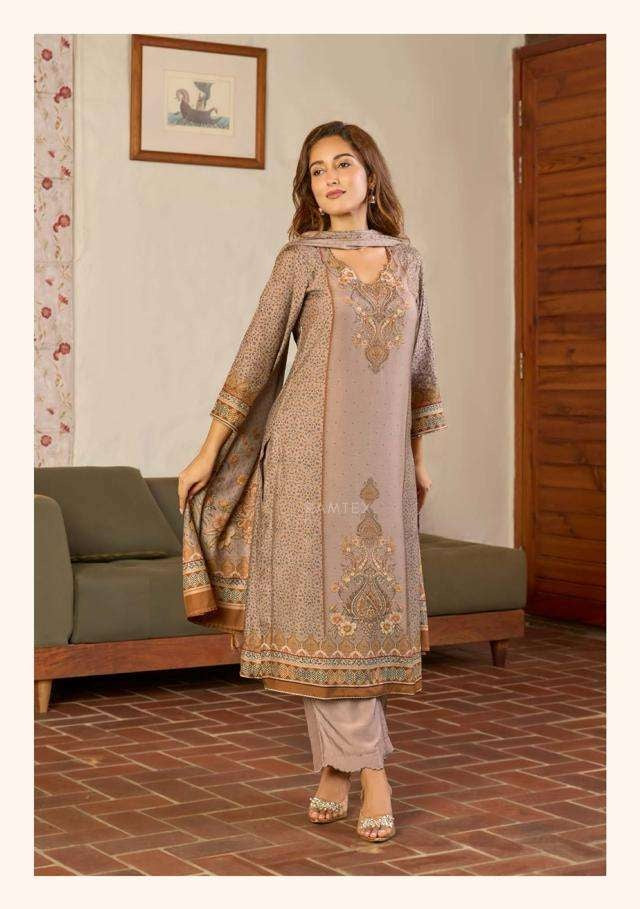 Ramtex Meherbaan Modal Twill Pashmina Digital Printed Suit