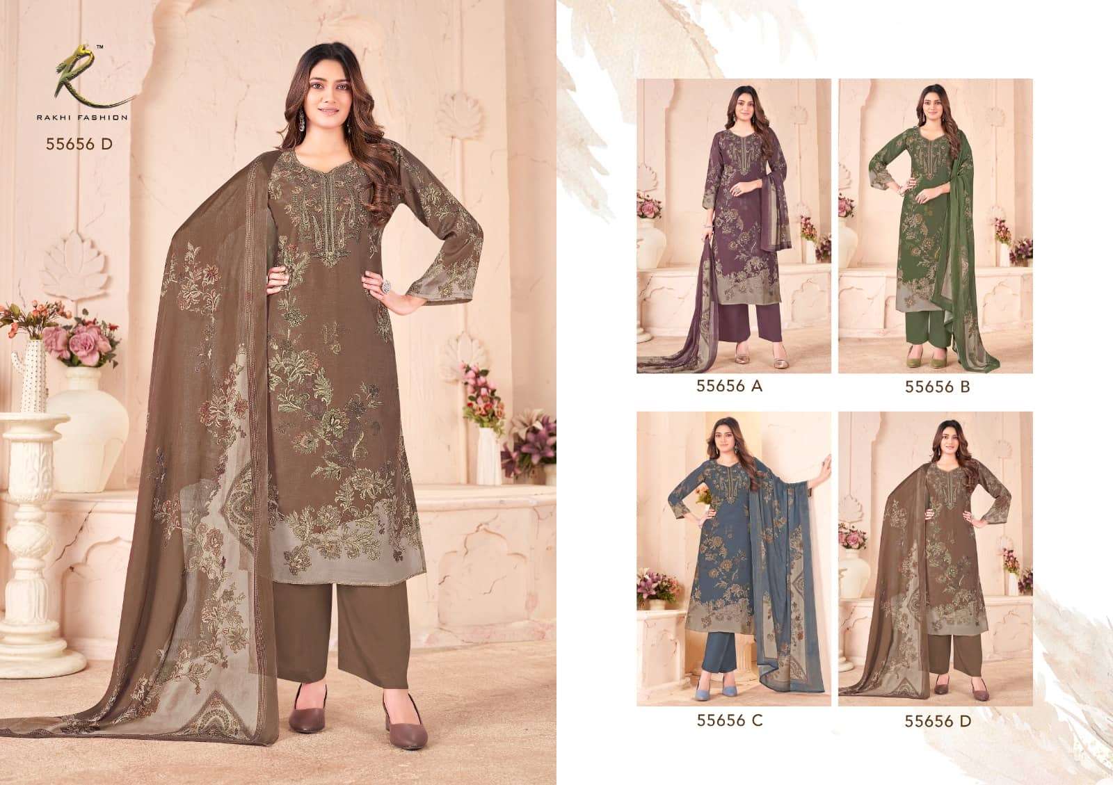 Rakhi Fashion Rang E Ishq Viscose Modal Digital Printed Dress Material