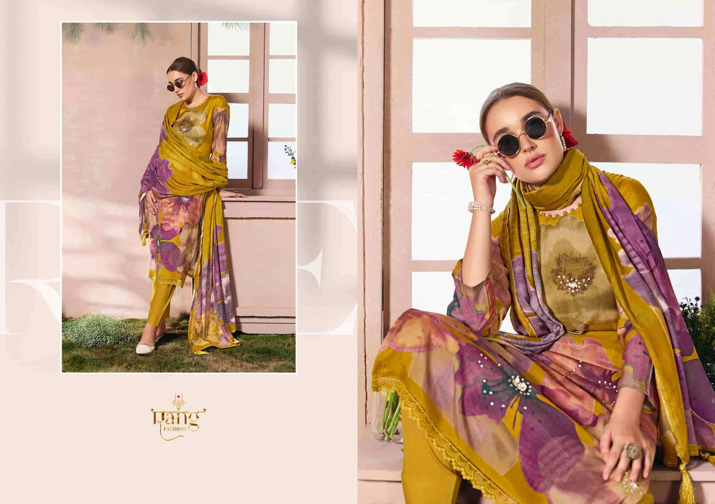 Rang Fashion Kahf Muslin Dress Material