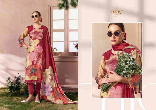 Rang Fashion Kahf Muslin Dress Material