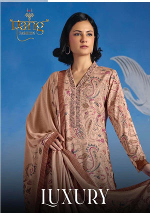 Rang Fashion Luxury Pure Pashmina Digital Printed Suit