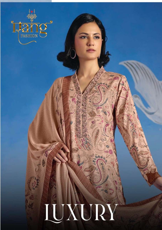 Rang Fashion Luxury Pure Pashmina Digital Printed Suit