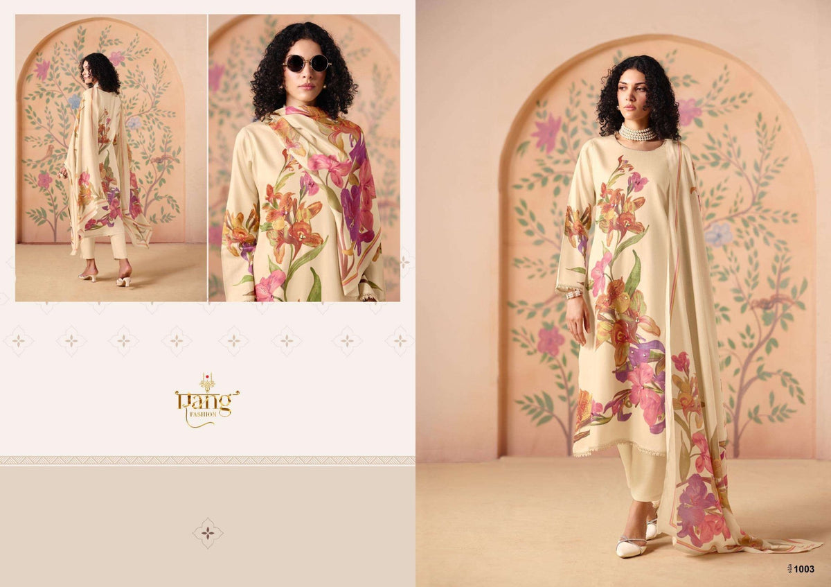 Rang Fashion Nikhaar Jam Cotton Dress Material - Amrah Wholesale