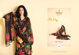 Rang Fashion Rose Viscose Muslin Dress Material