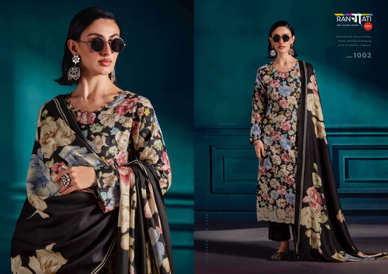 Rangati Prints Bella Pure Pashmina Dress Material