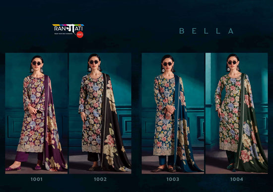 Rangati Prints Bella Pure Pashmina Dress Material