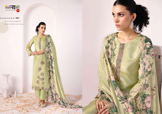 Rangati Prints Haya Pure Silk Dress Material - Amrah Wholesale