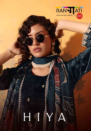 Rangati Prints Hiya Velvet Pakistani Suit