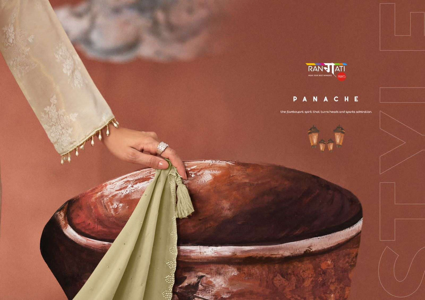 Rangati Prints Icon Pure Simmer Party Wear Dress Material - Amrah Wholesale