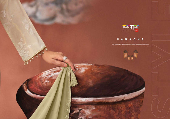 Rangati Prints Icon Pure Simmer Party Wear Dress Material - Amrah Wholesale