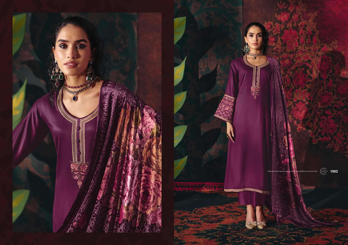 Rangati Prints Raah Winter Collection Premium Unstitched Suits