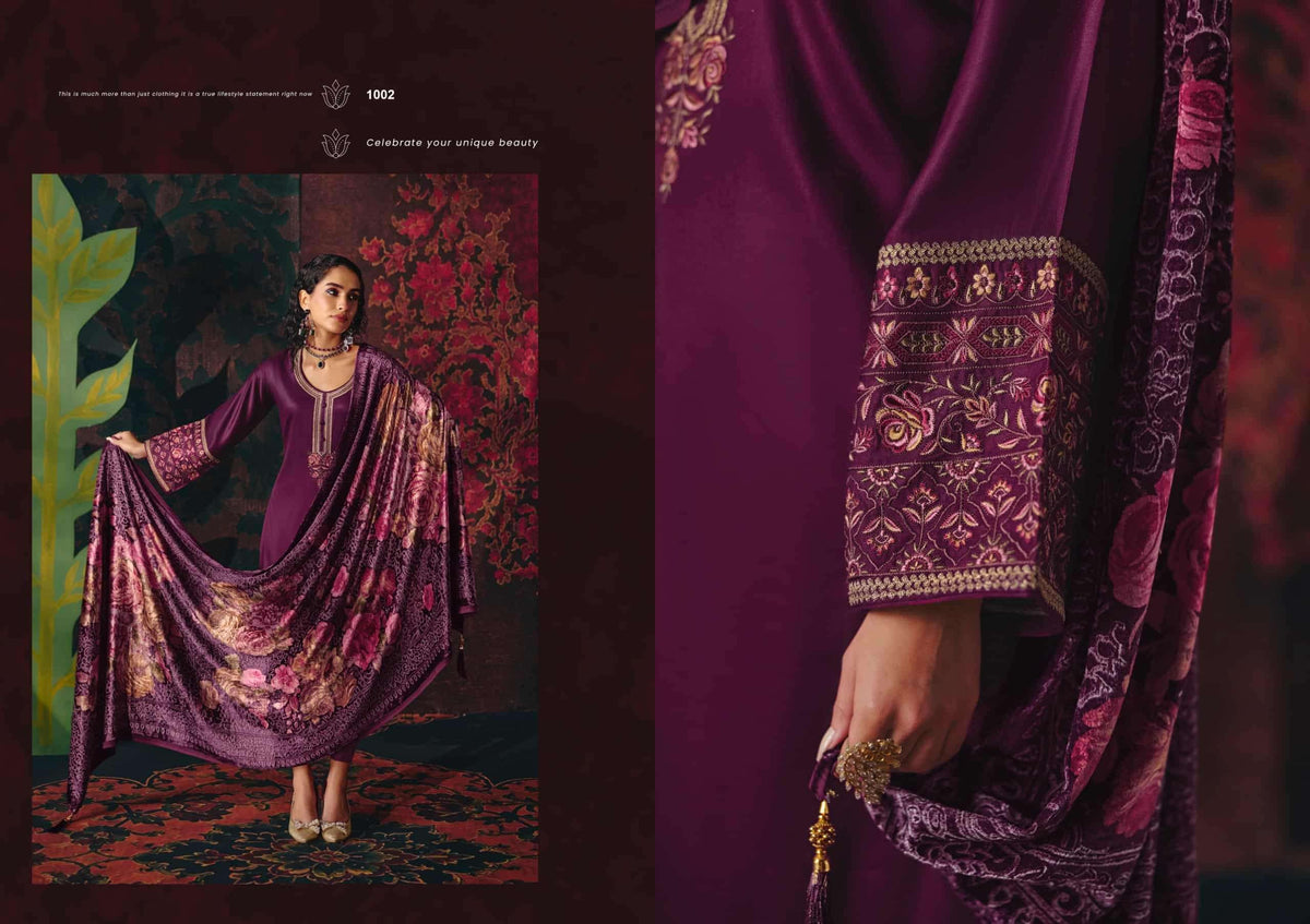 Rangati Prints Raah Winter Collection Premium Unstitched Suits