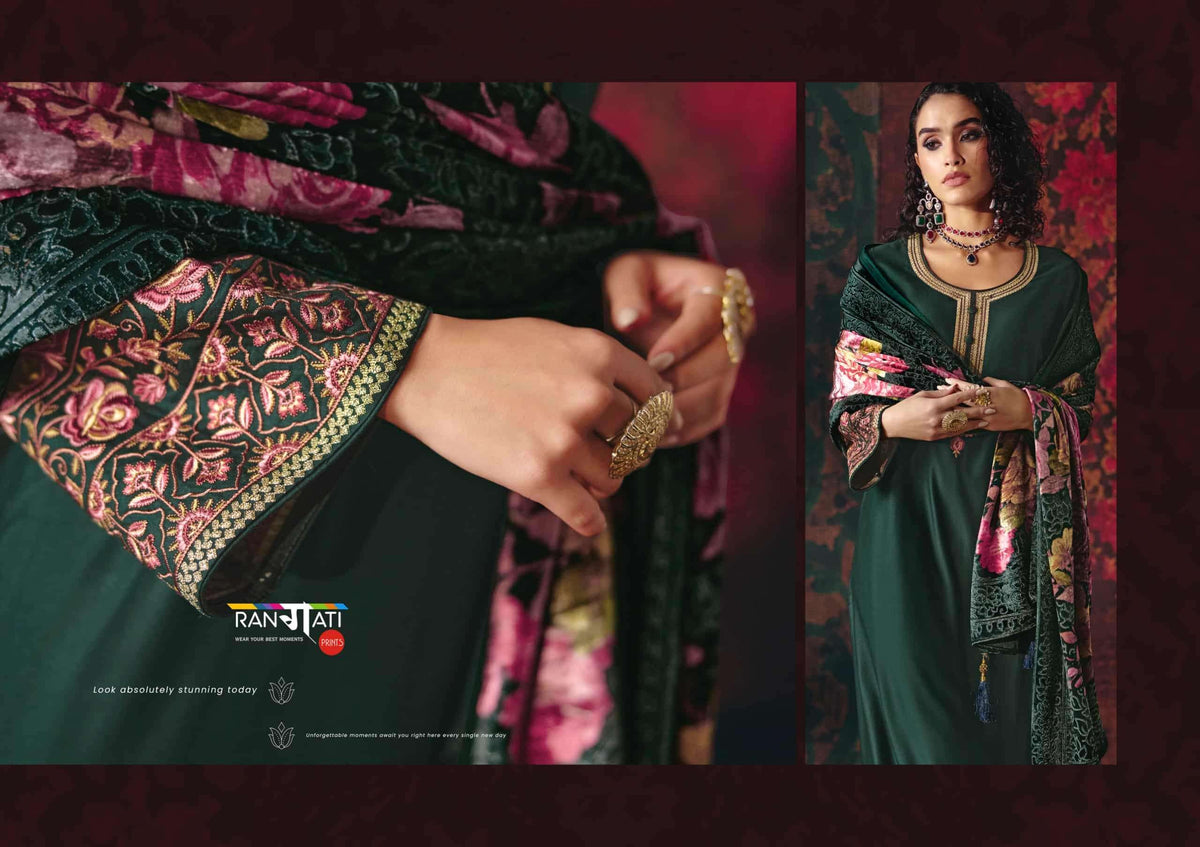 Rangati Prints Raah Winter Collection Premium Unstitched Suits