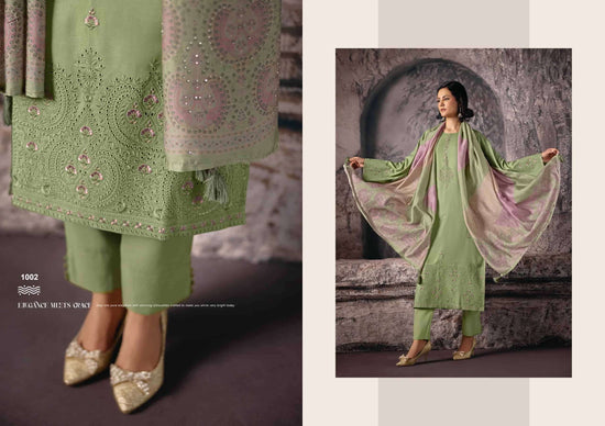 Rangati Prints Zarina Pure Pashmina Winter Wear Dress Material