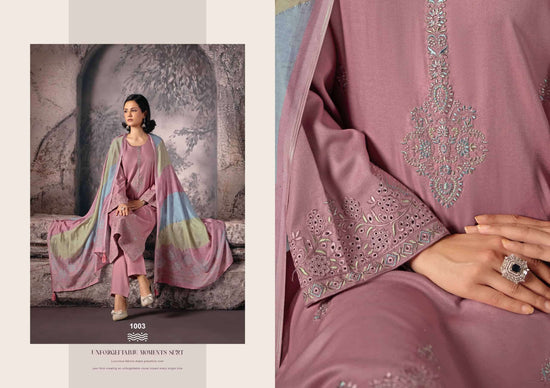Rangati Prints Zarina Pure Pashmina Winter Wear Dress Material