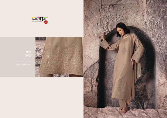 Rangati Prints Zarina Pure Pashmina Winter Wear Dress Material
