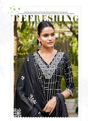 Rangmaya Cotton Anmol Pure Cotton Kurti Pant Dupatta Set - Amrah Wholesale