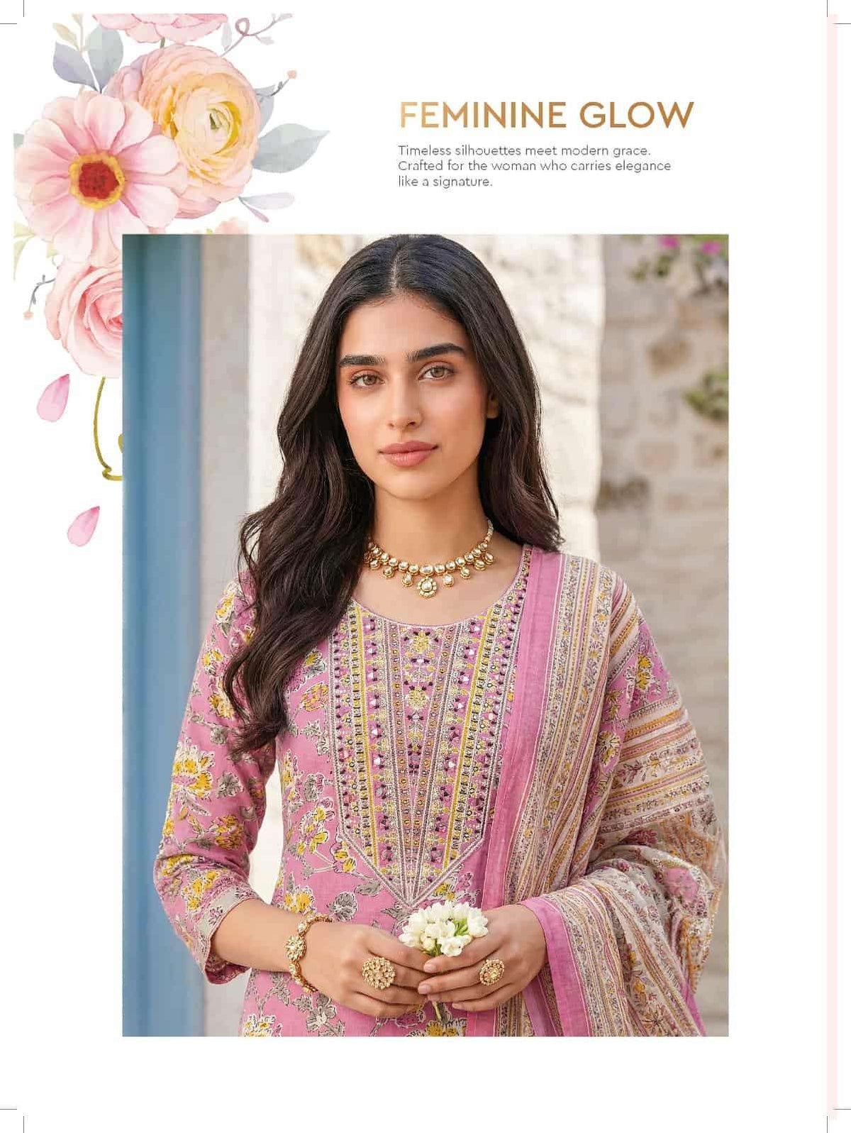 Rangmaya Cotton Sky Cotton Kurti Pant Dupatta Set - Amrah Wholesale