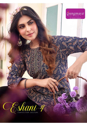 Rangmaya Eshani Vol 4 Cotton Printed Tops - Amrah Wholesale