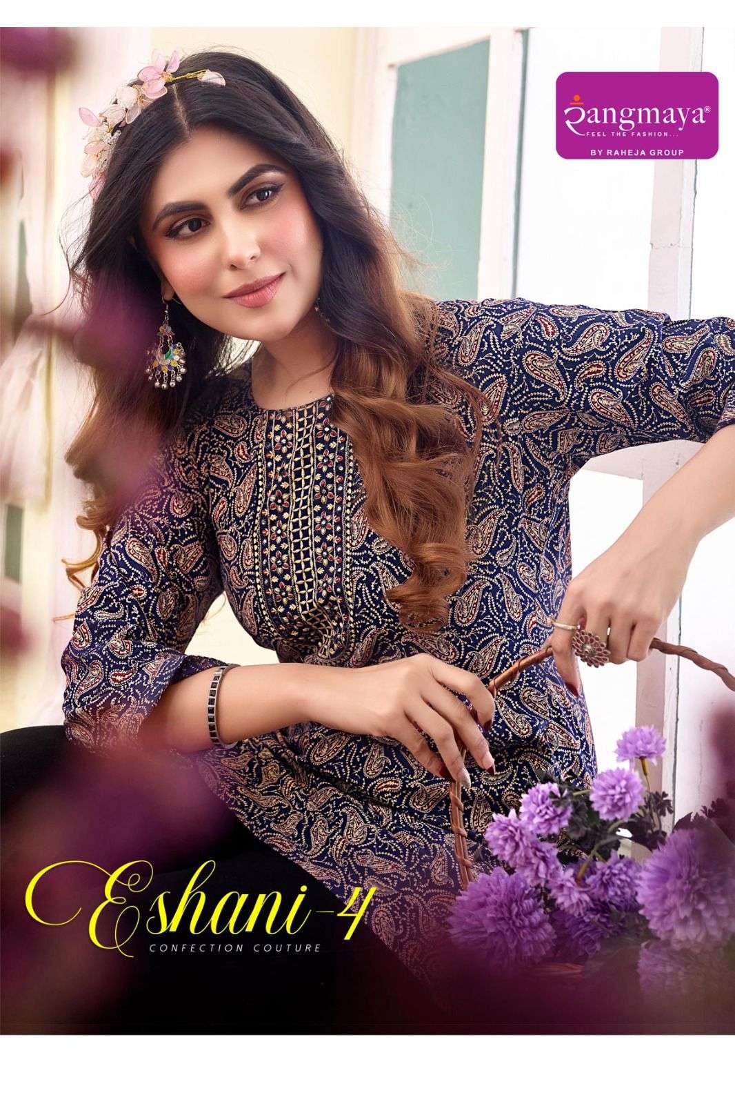 Rangmaya Eshani Vol 4 Cotton Printed Tops - Amrah Wholesale