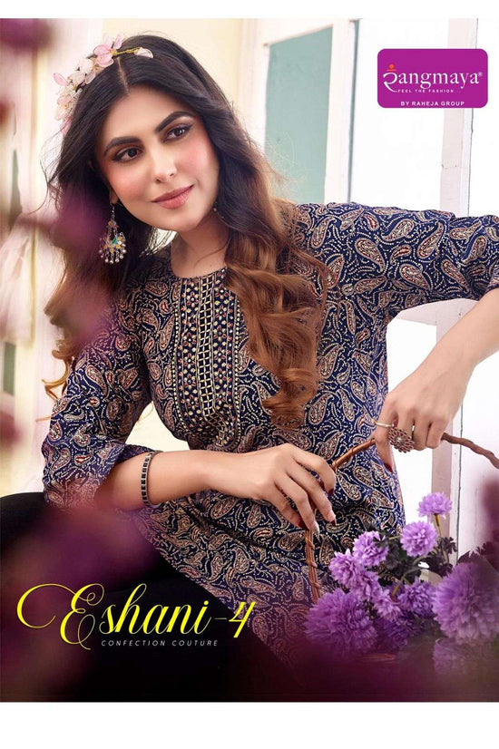 Rangmaya Eshani Vol 4 Cotton Printed Tops - Amrah Wholesale
