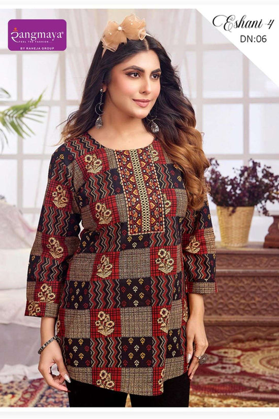 Rangmaya Eshani Vol 4 Cotton Printed Tops - Amrah Wholesale