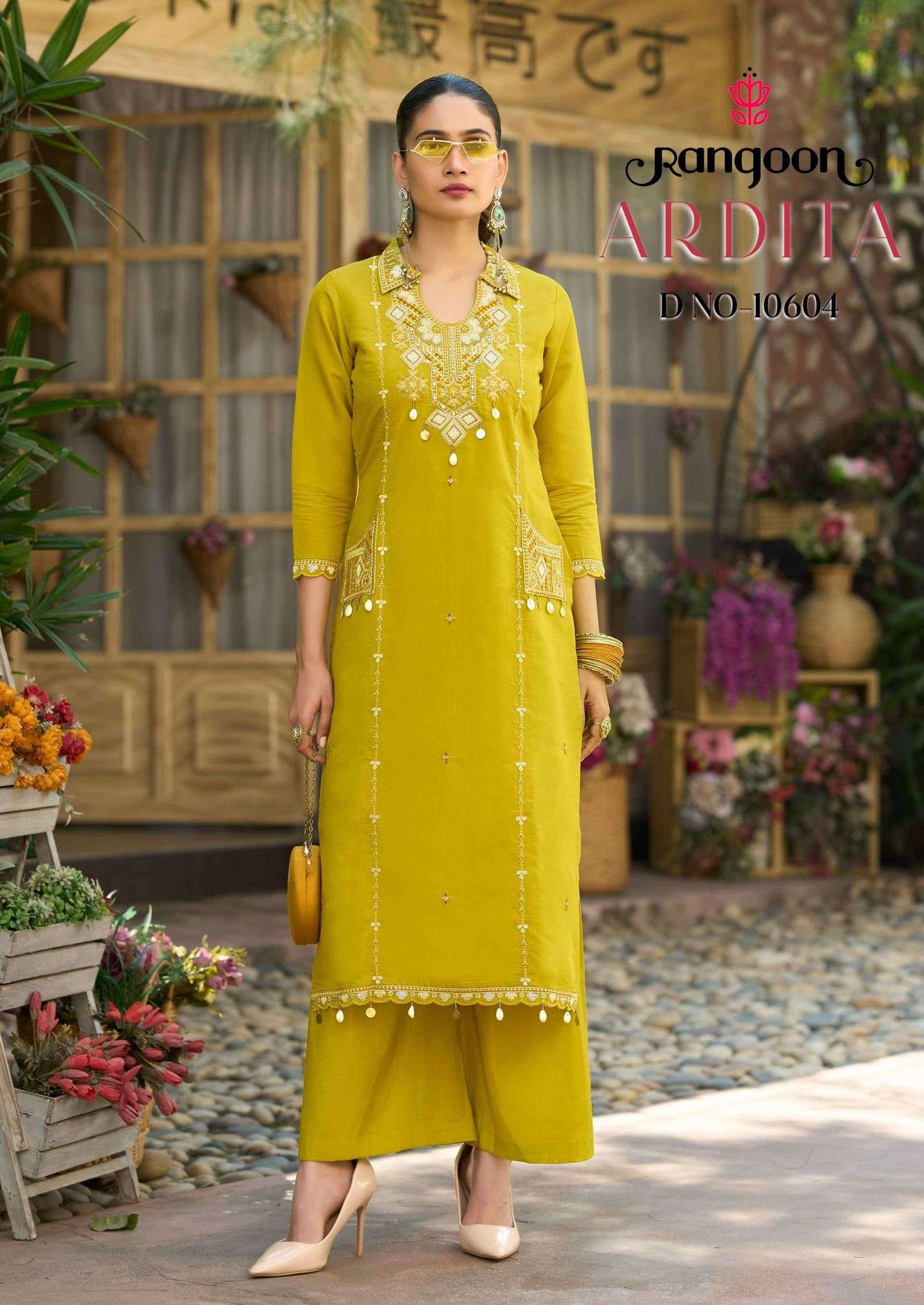 Rangoon Ardita 10601–10604 Viscose Salwar Suit Set