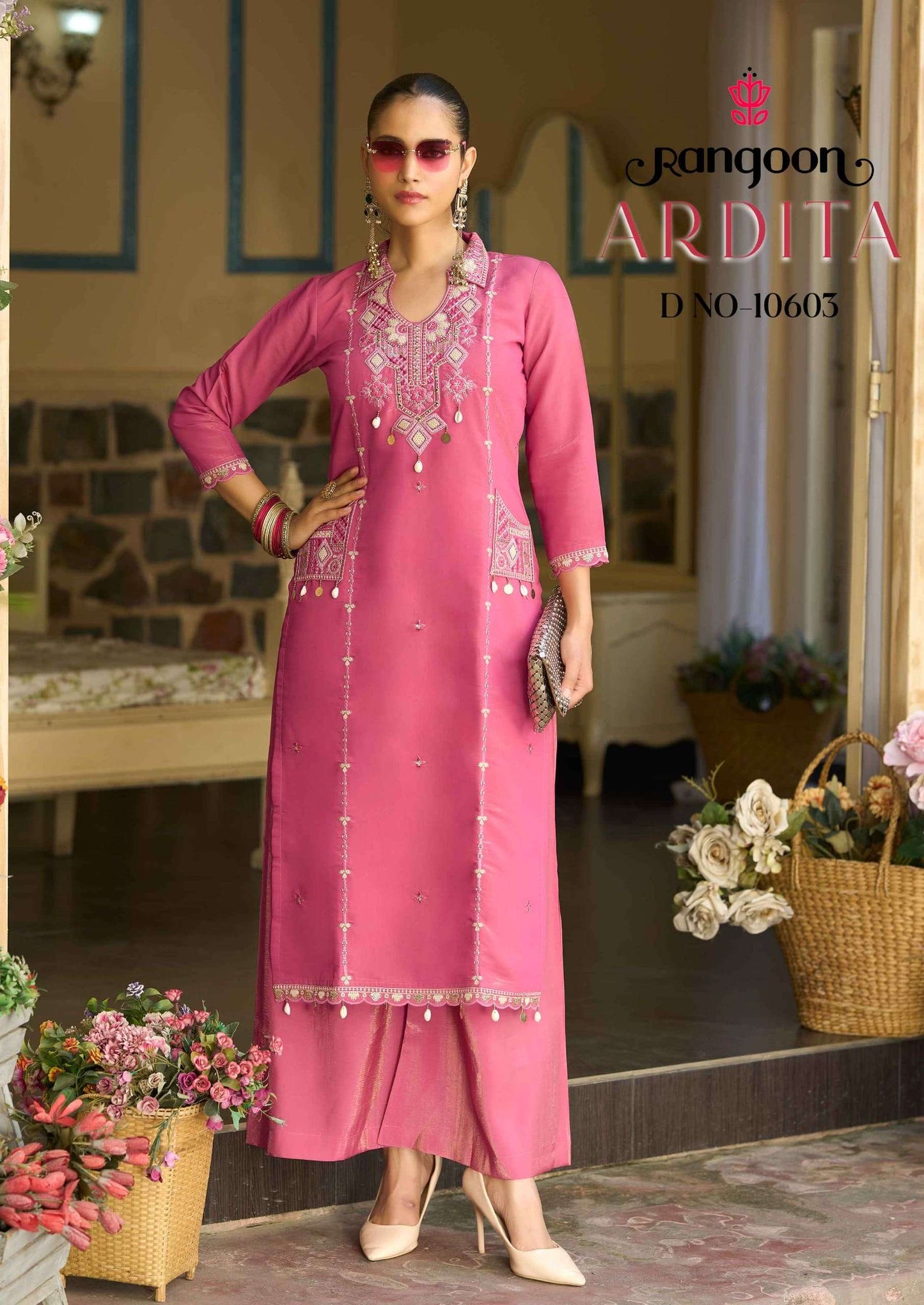 Rangoon Ardita 10601–10604 Viscose Salwar Suit Set