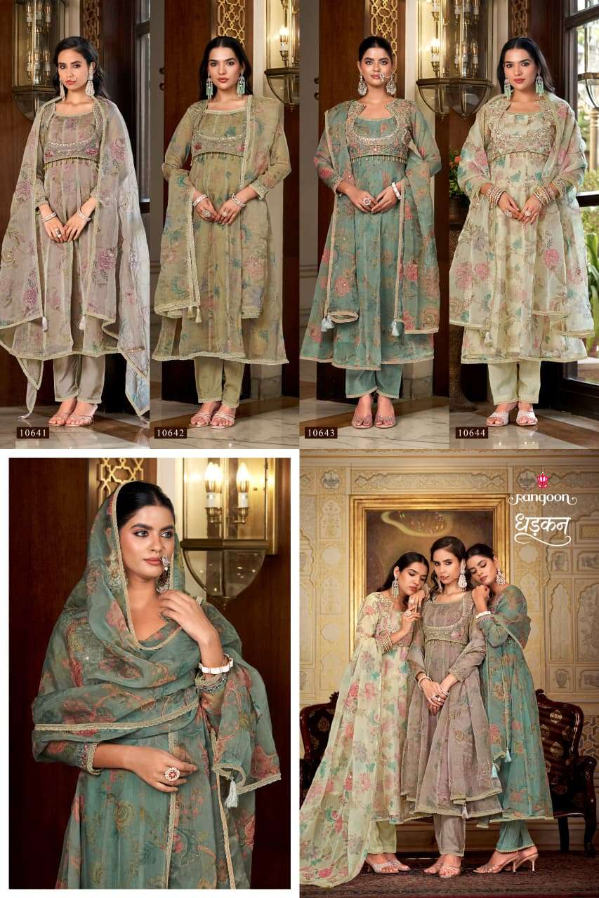 Rangoon Dhadkan Viscose Nyra Stitched Salwar Suit Set - Amrah Wholesale