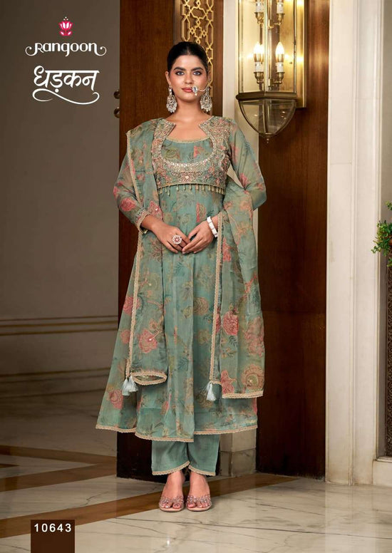 Rangoon Dhadkan Viscose Nyra Stitched Salwar Suit Set - Amrah Wholesale