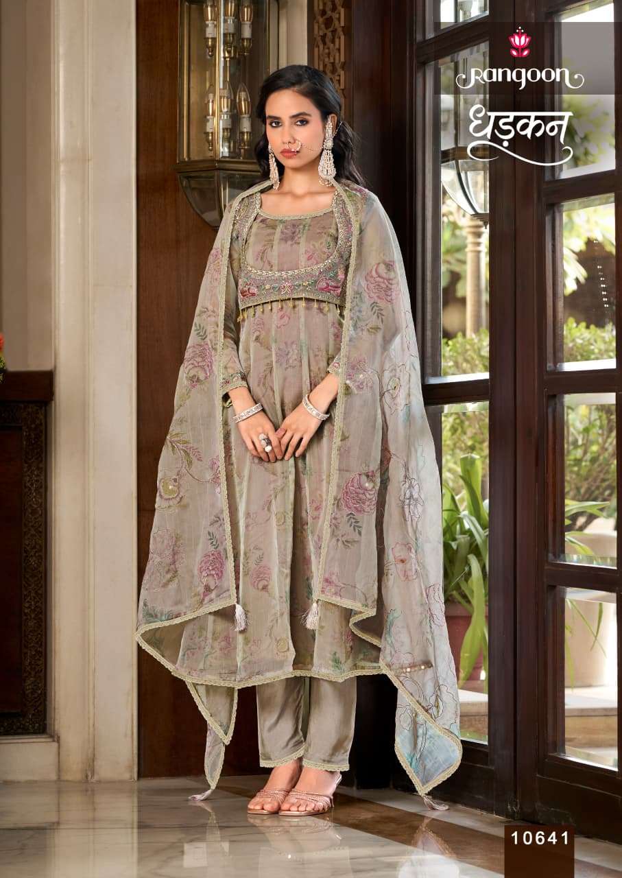 Rangoon Dhadkan Viscose Nyra Stitched Salwar Suit Set - Amrah Wholesale