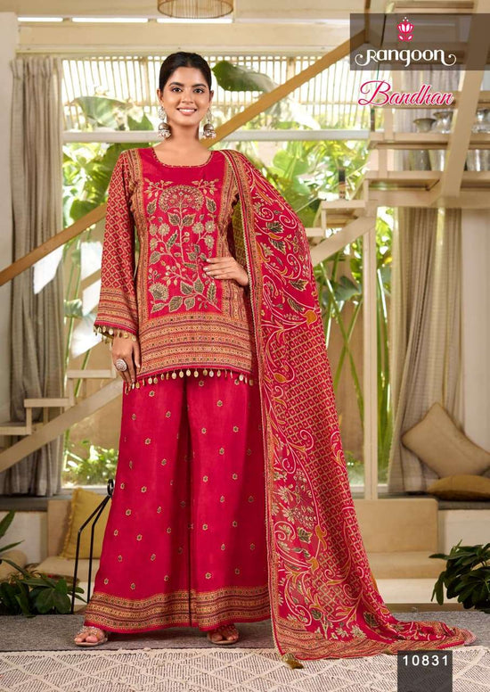 Rangoon Kurti Bandhan Pure Muslin Salwar Suit Set - Amrah Wholesale