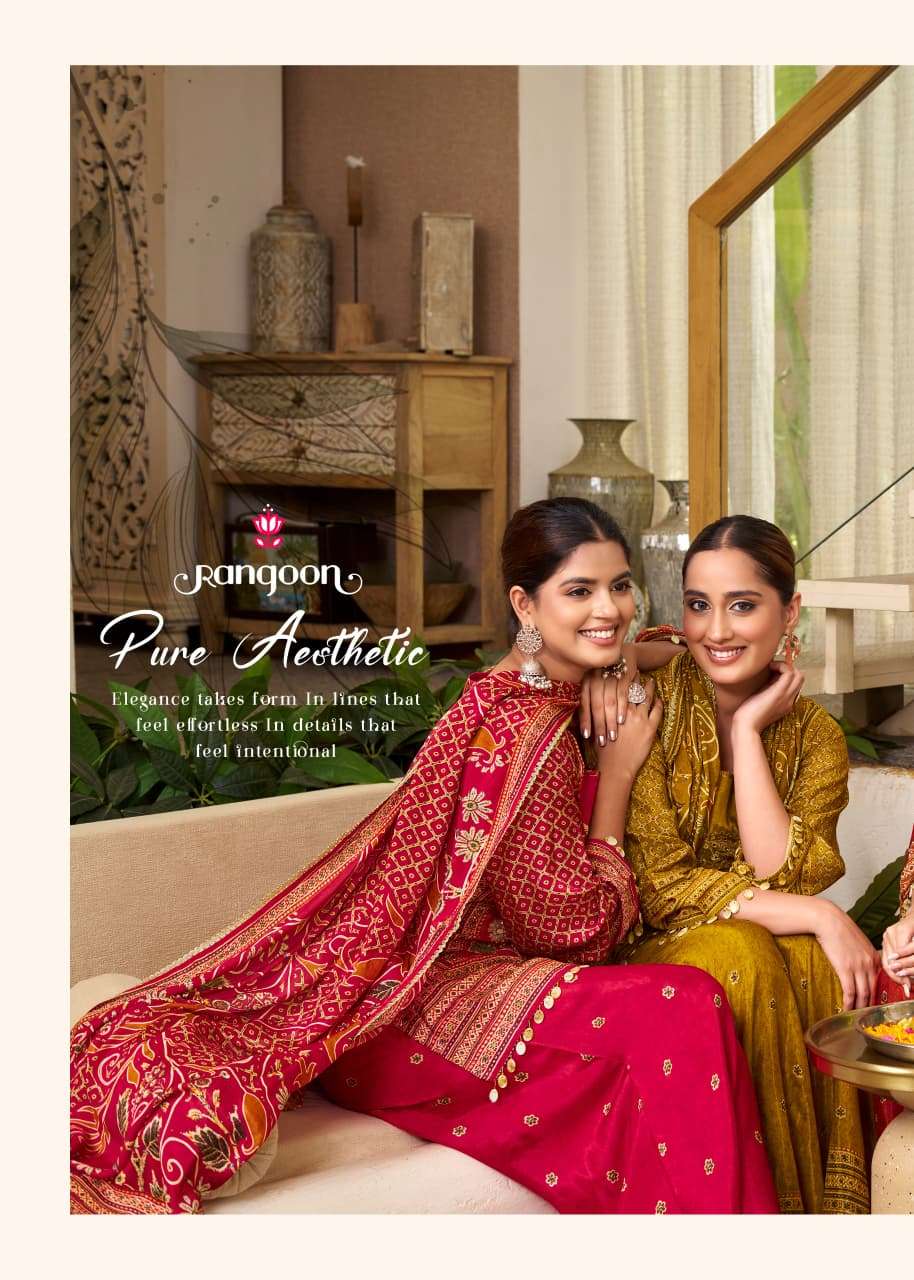Rangoon Kurti Bandhan Pure Muslin Salwar Suit Set - Amrah Wholesale