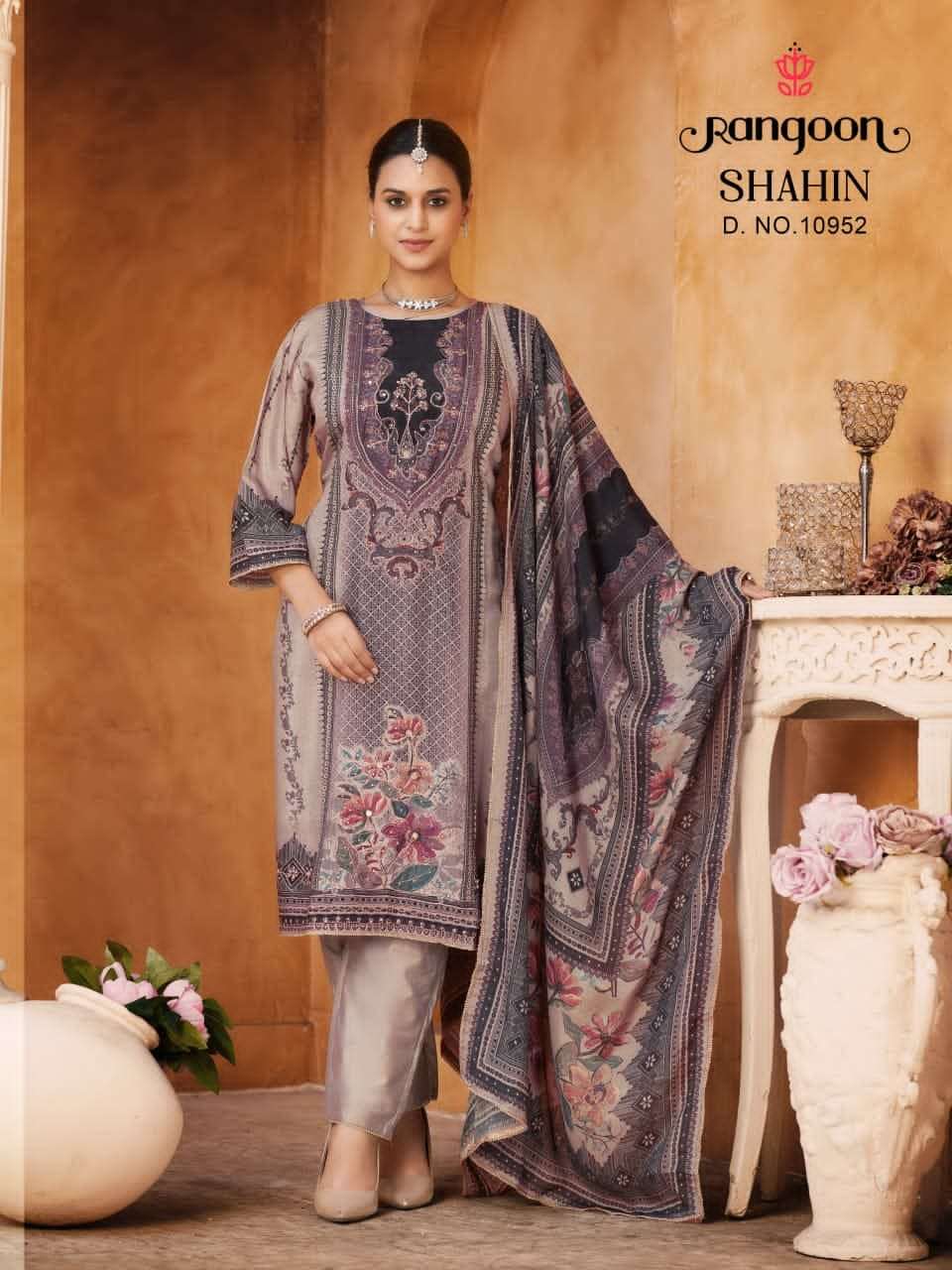 Rangoon Kurti Shahin Premium Pure Muslin Salwar Suit Set - Amrah Wholesale