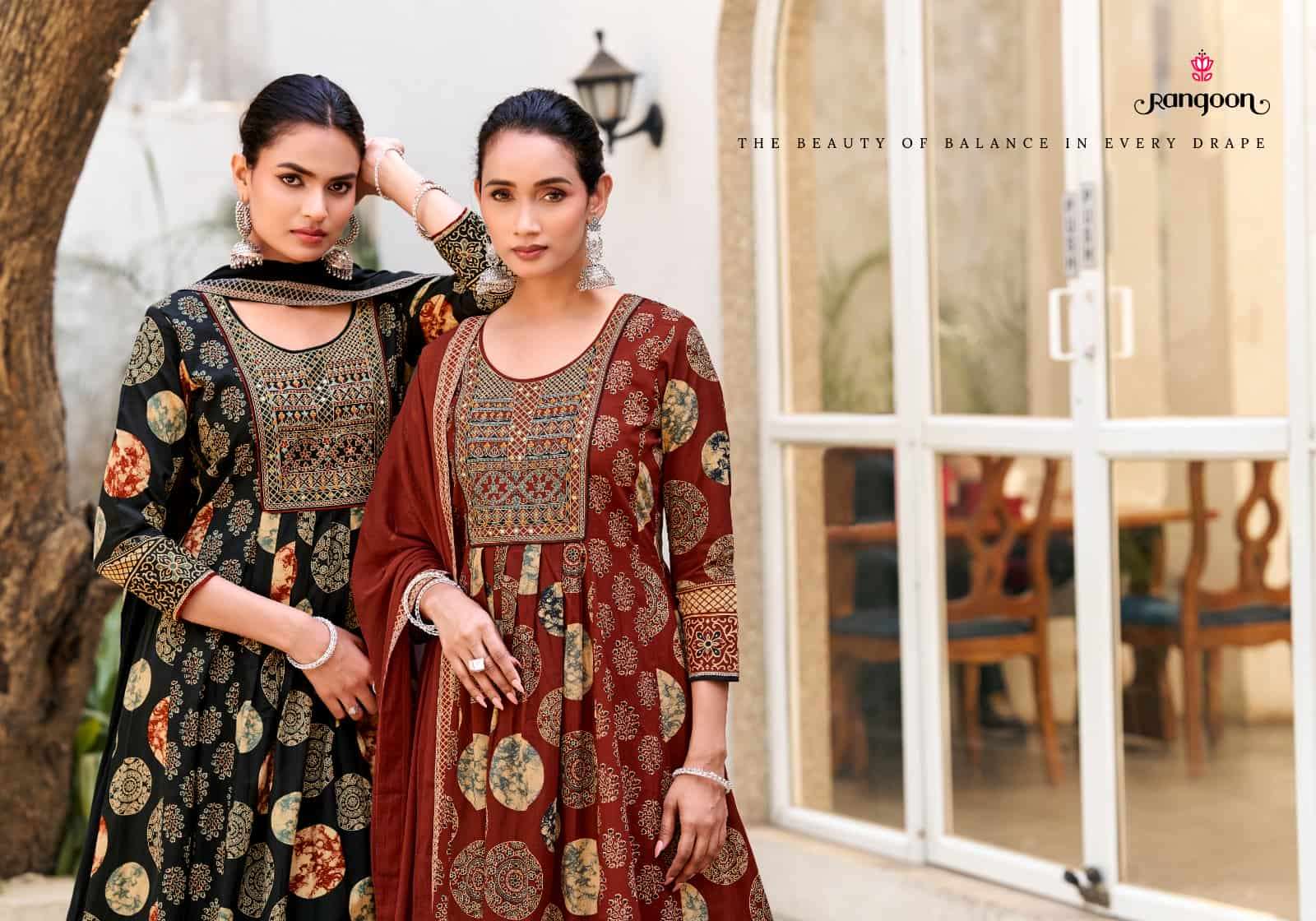 Rangoon Manchali Kurti Set Wholesale Catalogue - Amrah Wholesale
