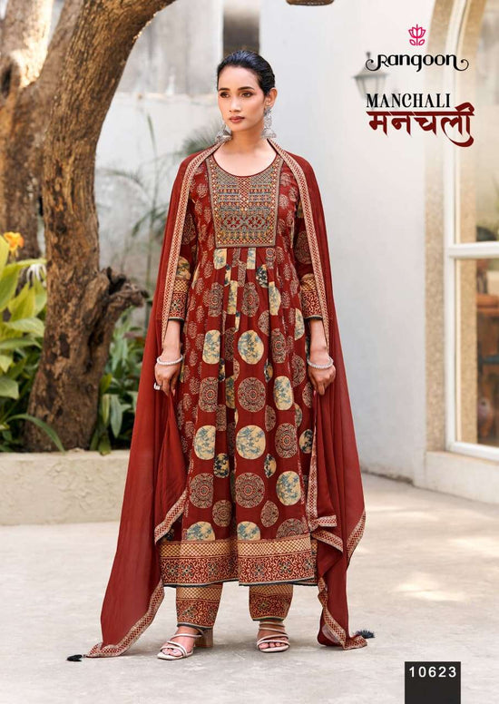 Rangoon Manchali Kurti Set Wholesale Catalogue - Amrah Wholesale