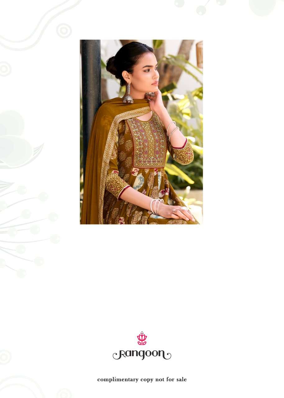Rangoon Manchali Kurti Set Wholesale Catalogue - Amrah Wholesale