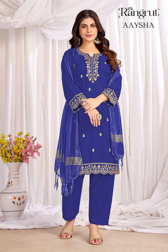 Rangrut Aaysha Crepe Embroidery Ready to Wear Salwar Suit Set