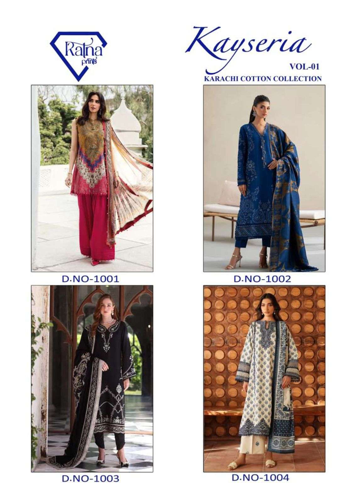 Ratna Prints Kayseria Vol - 01 - Amrah Wholesale
