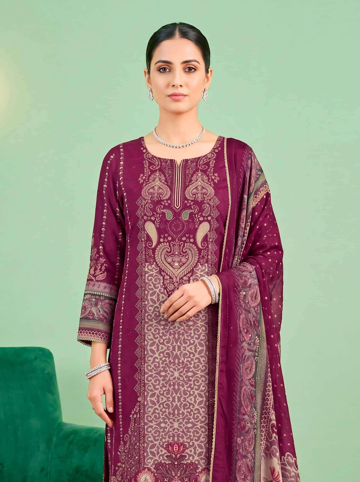 Relssa Aarzoo Masakali Embroidery Dress Material - Amrah Wholesale
