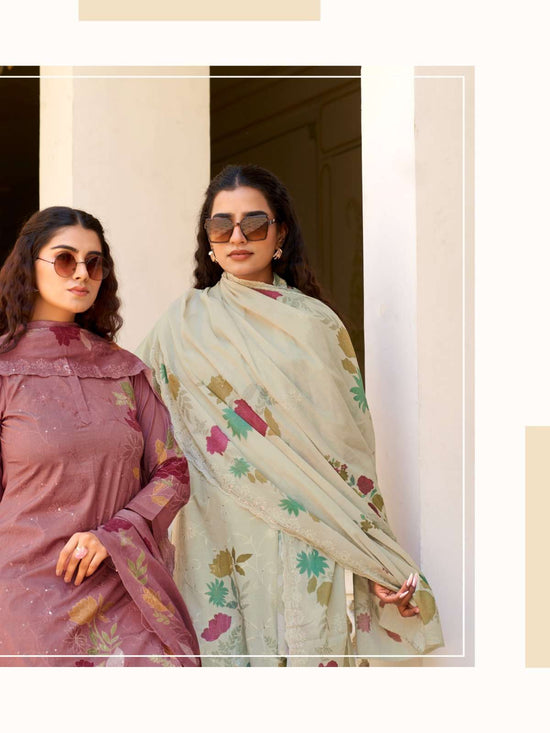 Relssa Archana Vol 22 Superior Cotton Embroidered Dress Material - Amrah Wholesale