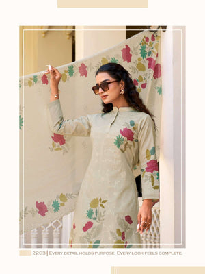 Relssa Archana Vol 22 Superior Cotton Embroidered Dress Material - Amrah Wholesale