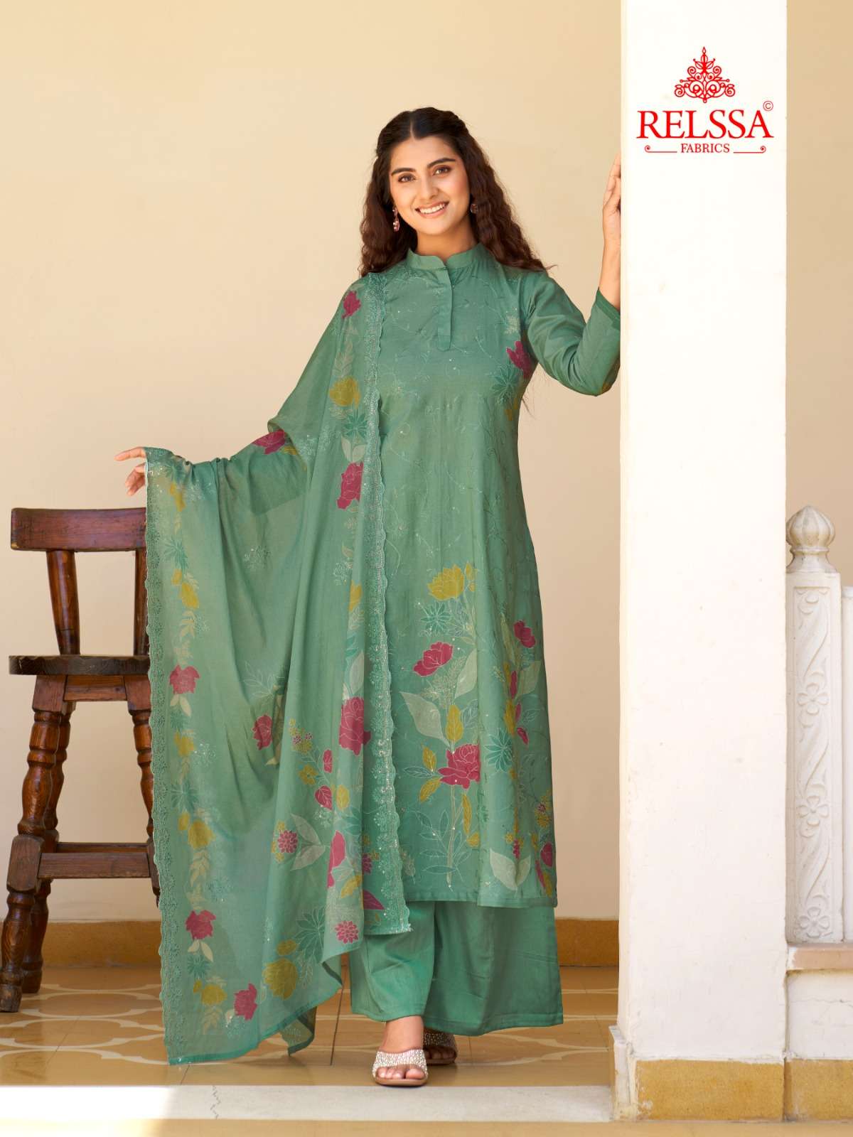 Relssa Archana Vol 22 Superior Cotton Embroidered Dress Material - Amrah Wholesale
