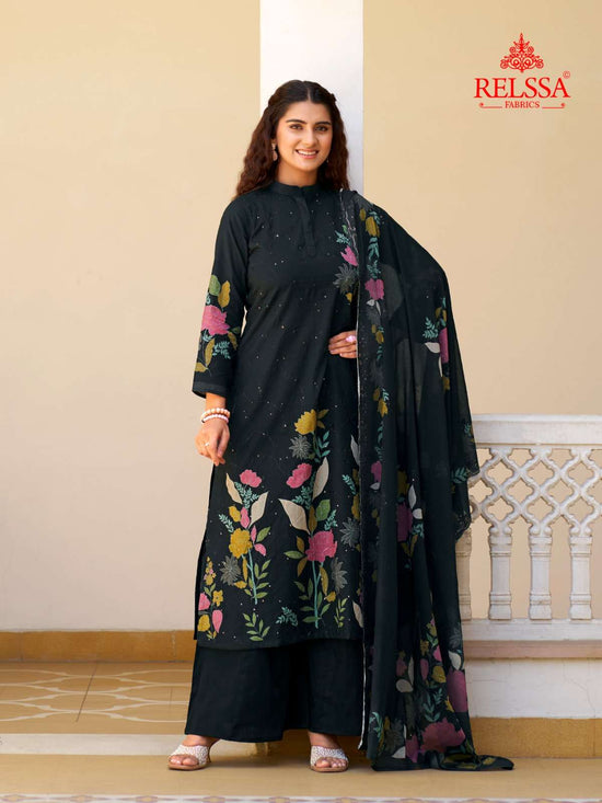 Relssa Archana Vol 22 Superior Cotton Embroidered Dress Material - Amrah Wholesale